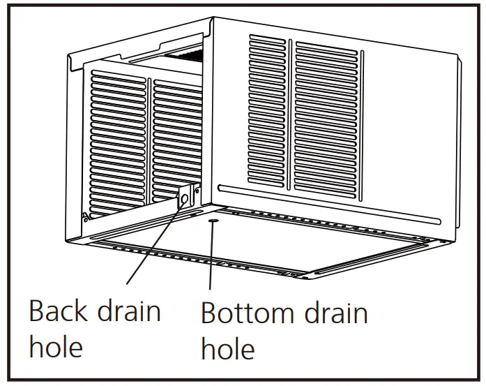Back drainage