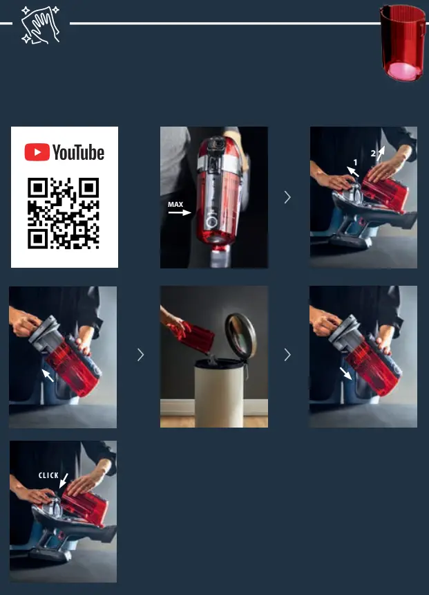 Rowenta RH99F1WO X-Force Flex 15.60 Animal Kit - parts 10