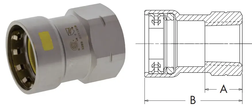 NIBCO Bench Press GYM Fitting - ADAPTERS 1
