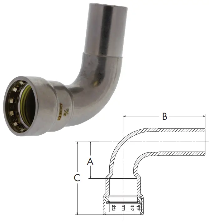NIBCO Bench Press GYM Fitting - ELBOWS 4