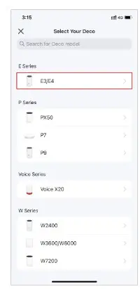 tp-link deco E4 AC1200 Whole Home Mesh WiFi System - App1