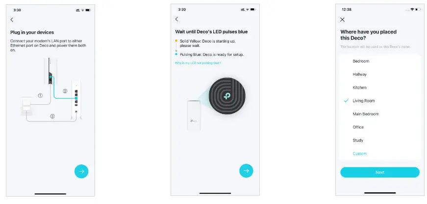 tp-link deco E4 AC1200 Whole Home Mesh WiFi System - App2