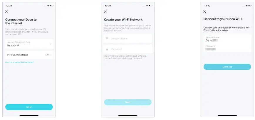 tp-link deco E4 AC1200 Whole Home Mesh WiFi System - App3