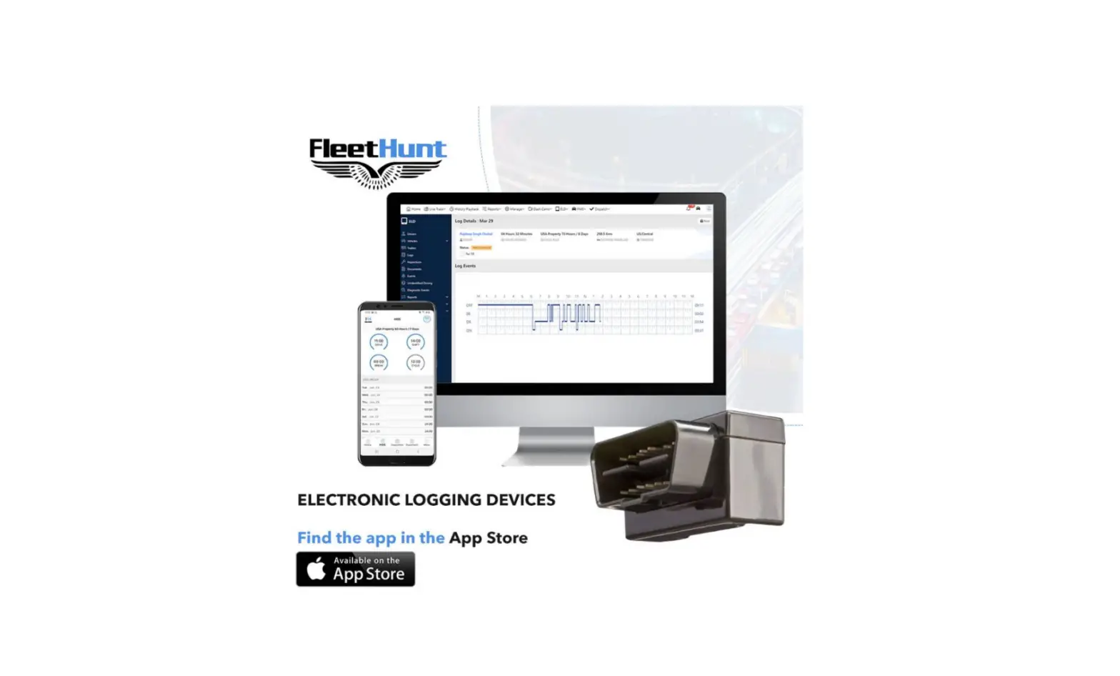 Fleethunt Technologies Fleethunt Eld App User Guide Fleethunt Technologies Fleethunt Eld App User Guide