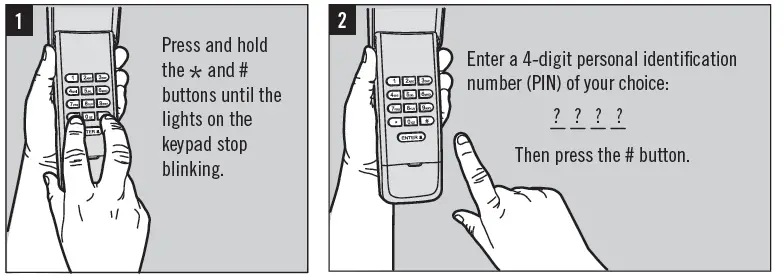 Craftsman Garage Door Opener Keypad CMXZDCG440 fig-2