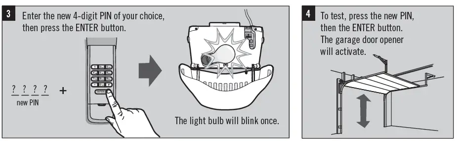 Craftsman Garage Door Opener Keypad CMXZDCG440 fig-6