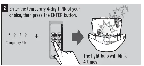 Craftsman Garage Door Opener Keypad CMXZDCG440 fig-8