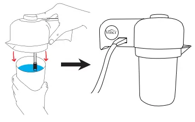 Vinci Housewares Express Cold Brew Electric Coffee Maker - CONTROL LID4