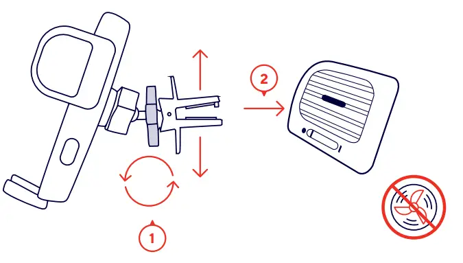 Trust Runo Air Vent Phone Holder fig 4