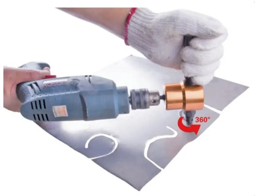 VEVOR YT-160AS Double Head Sheet Metal Nibbler Cutter