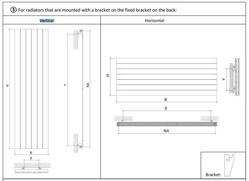 XIMAX 939BTU Fortuna Designer Radiator - Typical 2