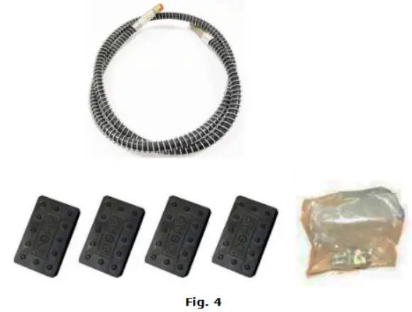 AMGO LR06 Portable Low Rise D Lift - Step of Installation 2