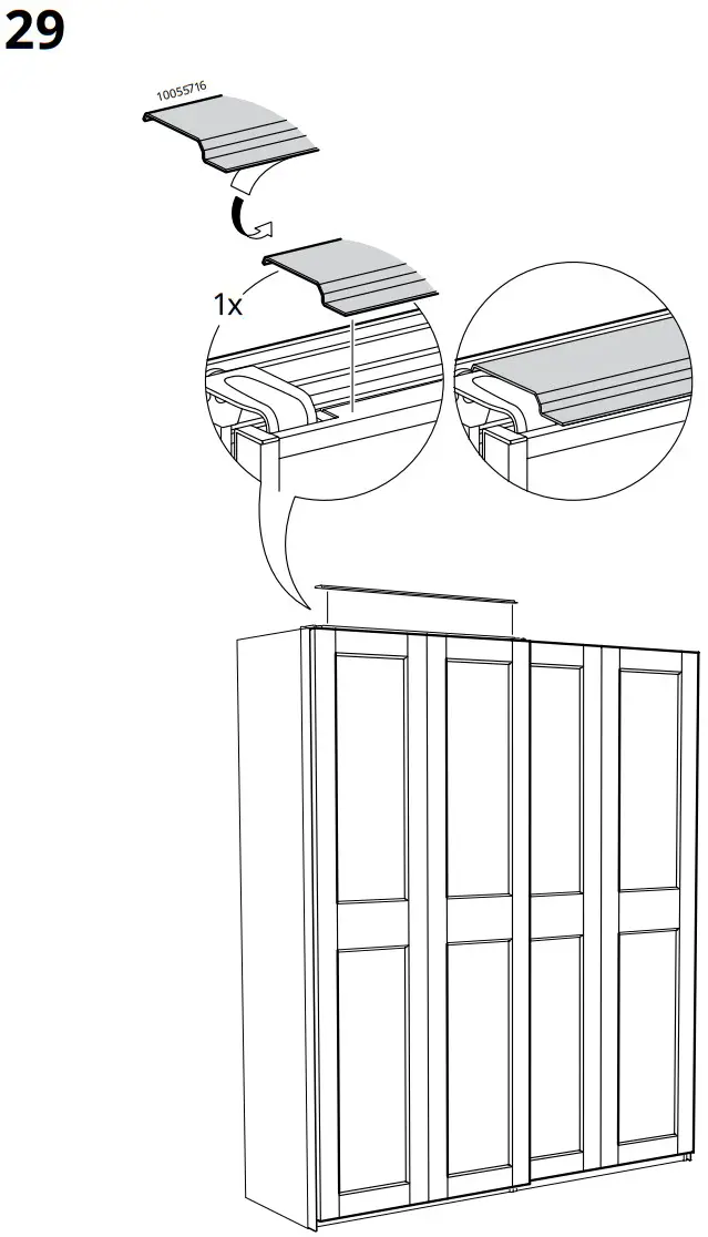 IKEA 200x201 Pair of Sliding Doors - fig 29