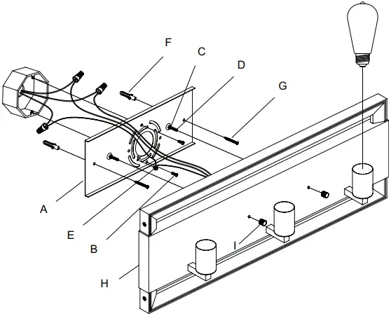 Hunter 19863, 19864 Woodburn Instruction A1