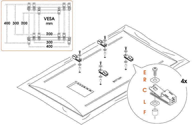 Vogel s- TVM- 3460- Series- Full- Motion- TV -Wall -Mount - 04
