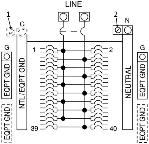 SIEMENS P2040B1100ACU Indoor Load Center A2