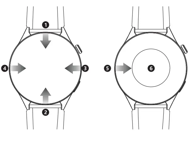 Ultra Easy Health Technology Q31 smart watch - parts