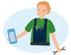 WHALETEQ DFS200 APP AED Testing APP - icon