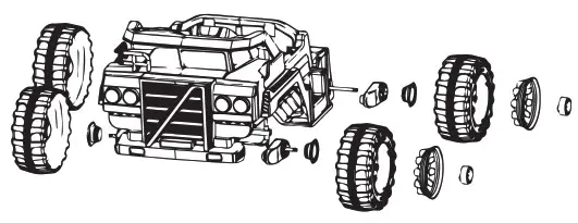 TOYZ TANK Battery Operated Ride On Car - ASSEMBLY INSTRUCTIONS 1
