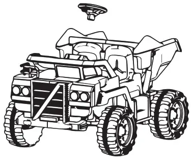 TOYZ TANK Battery Operated Ride On Car - ASSEMBLY INSTRUCTIONS 3