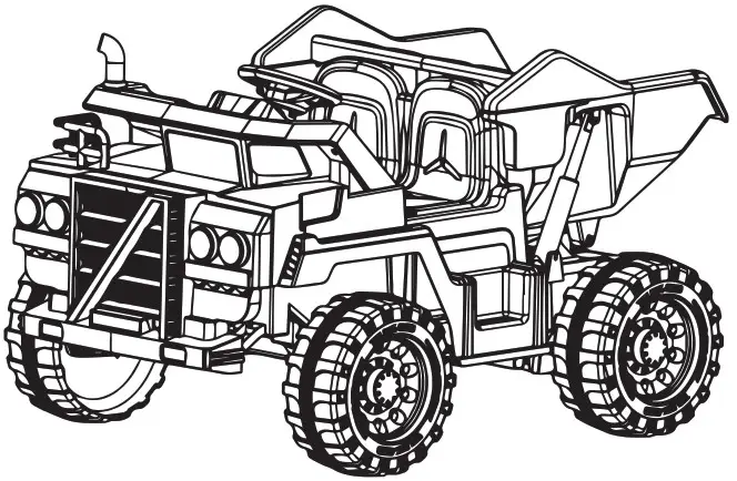 TOYZ TANK Battery Operated Ride On Car - cover