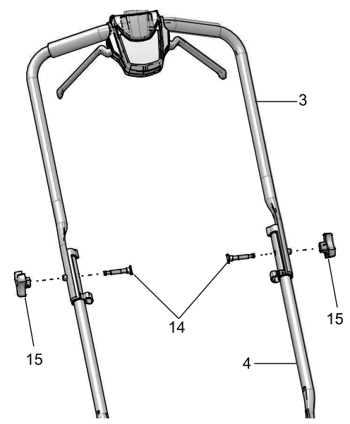 greenworks pro LMB413 Lawn Mower - handel
