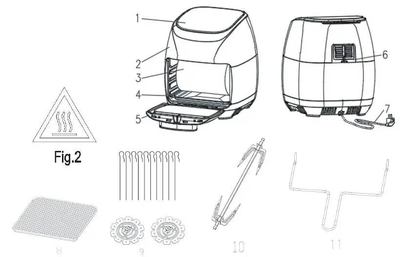 HAFELE-HS-AF1102B-Air-Fryer-fig-1
