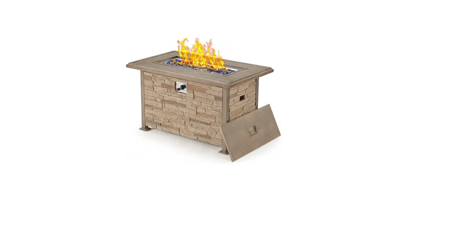 Glitzhome Gh50654 27.50 Inch D Wood Burning Fire Pit Instruction Manual