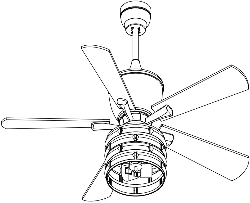 Parrot Uncle F6333110V Ceiling Fan