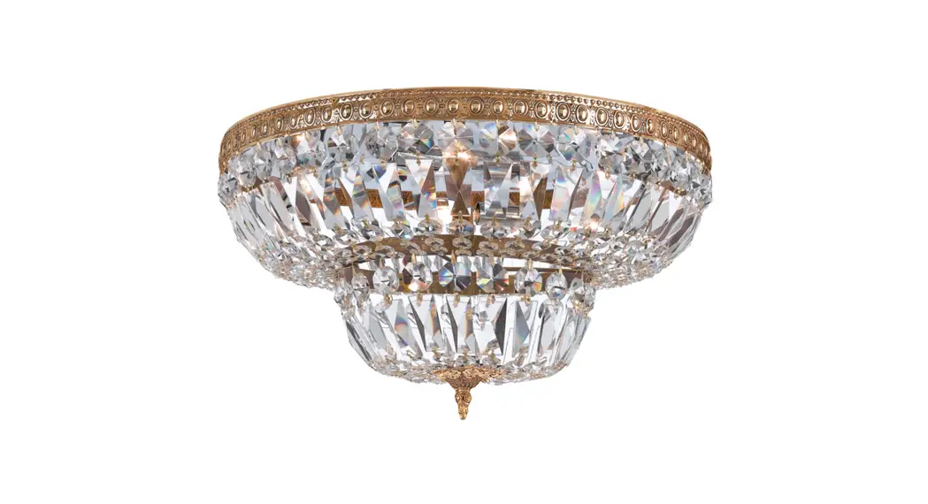 Crystorama 718-ob-cl-saq Four Light Ceiling Mount Instruction Manual Crystorama 718-ob-cl-saq Four Light Ceiling Mount Instruction Manual