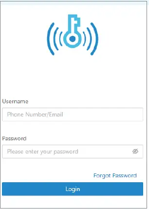 DDLOCK Door Lock Web Management System 01