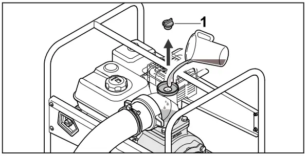 STIHL WP 900 Diesel Water Pump - pump