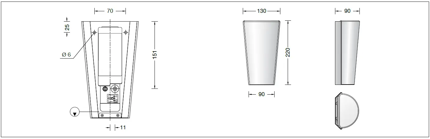 BEGA-50125.4-Wall-Luminaire-for-Indoor-Use-FIG-1
