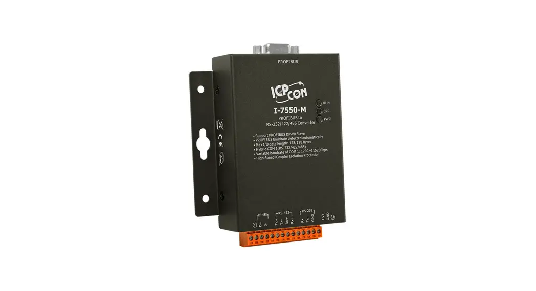 Icpdas-europe I-7550-m Profibus Gateway And Converter Series User Guide