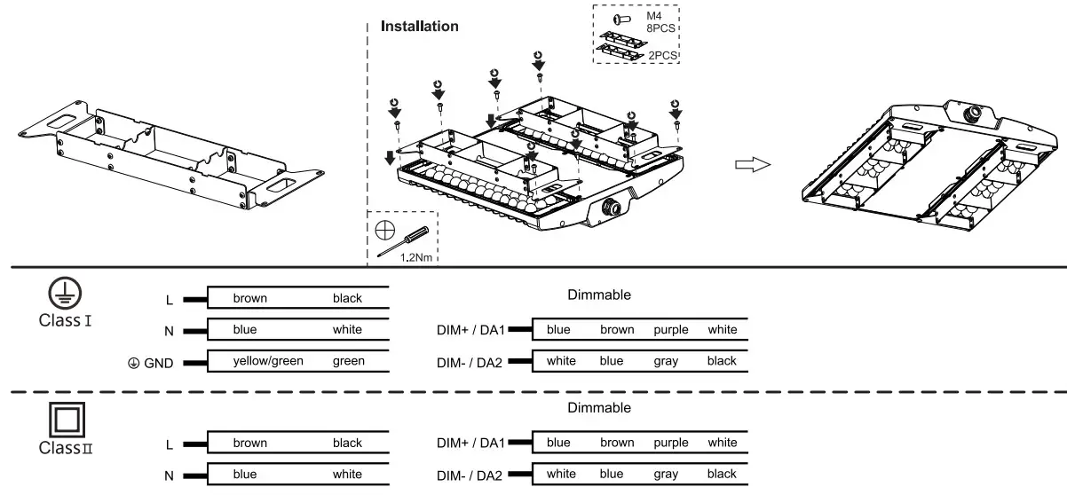 HALCYON P500 LED Linear High Bay Light - Control