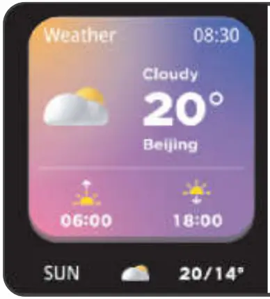 newwear T3 Smart Watch - setting 8