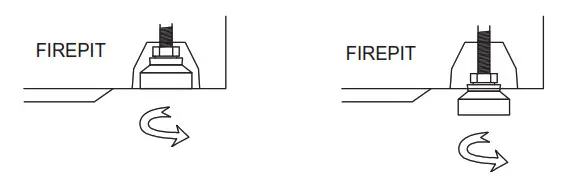 ELEMENTI OFG414NG Colosseo Fire Table - Fig3