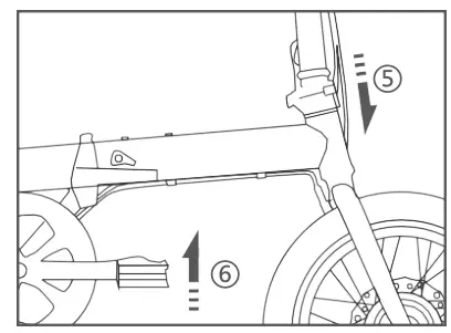E-lectrified UrbMob Fld16 Compact Electric Folding Bike - Fold your E-bike 2