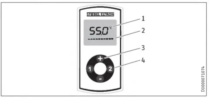 STIEBEL ELTRON FFB 4 EU Wireless Remote Control - fig 1