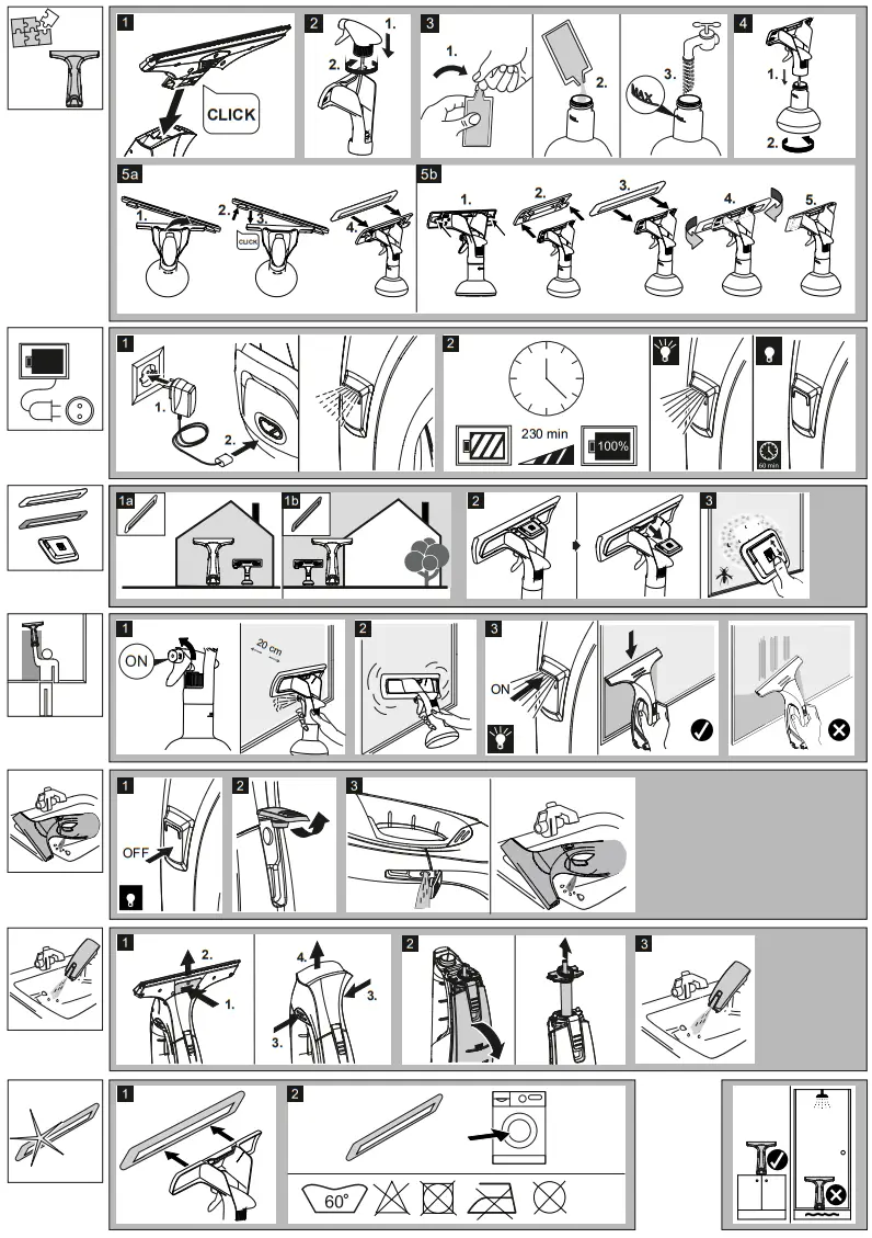 KARCHER WV 2 Premium Glass Cleaning Nozzle - fig 1