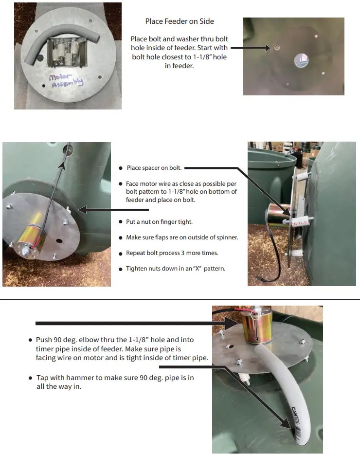 FeraDyne 400 Capsule Feeder - Assembly