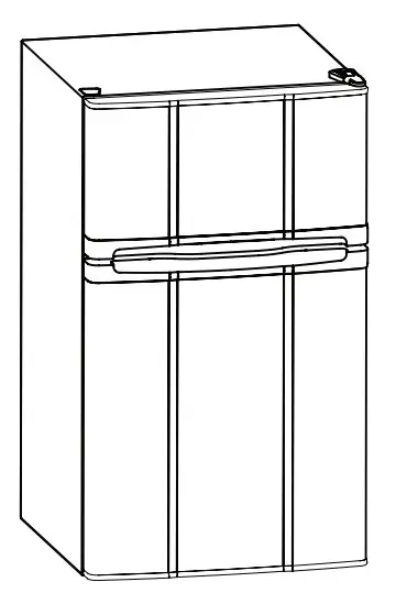 MICROFRIDGE 3.1MF7R Compact Refrigerator