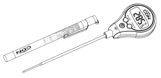 CDN DTL572 Lollipop Thermometer - PURPOSE COOKING