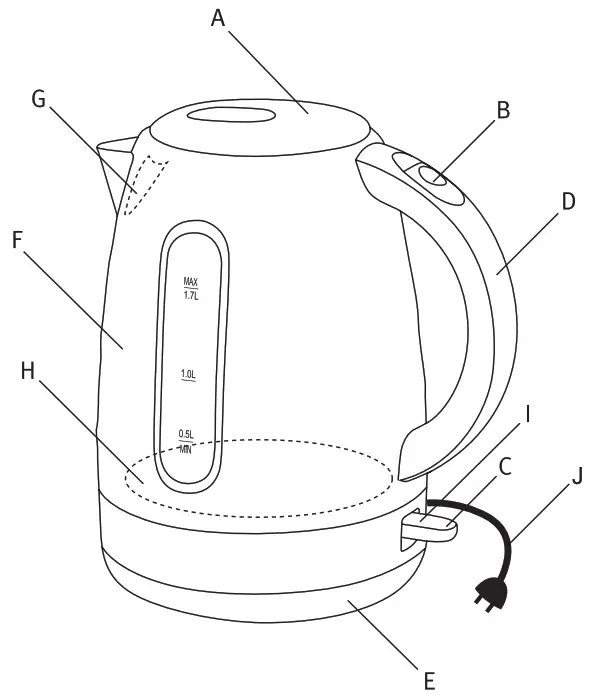 Atlanta ATH-2375 Electric Kettle - ELECTRIC KETTLE