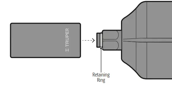 TRUPER TPN-776X-2 Air Impact Wrench fig 4