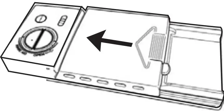 Filling the detergent dispenser