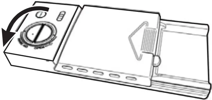 Filling the rinse aid dispenser