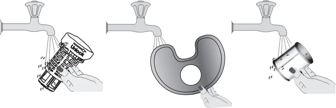 Cleaning the filters