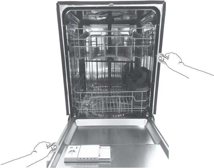 Cleaning the door and tub gaskets