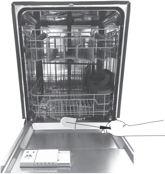 Cleaning the door and tub gaskets